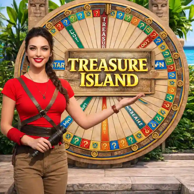 Treasure Island casino game interface at 22jl
